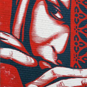 Wer parallel zur Urban Nation Biennale entlang lief, konnte an diversen Fassaden auf beiden Seiten der Bülowstraße weitere Kunstwerke entdecken.