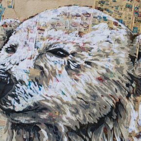 Wer parallel zur Urban Nation Biennale entlang lief, konnte an diversen Fassaden auf beiden Seiten der Bülowstraße weitere Kunstwerke entdecken.