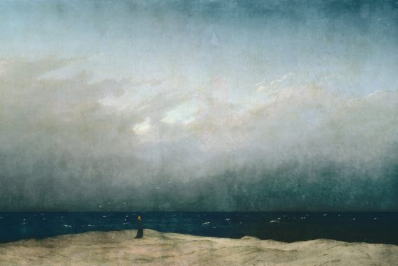 Mönch am Meer von Caspar David Friedrich