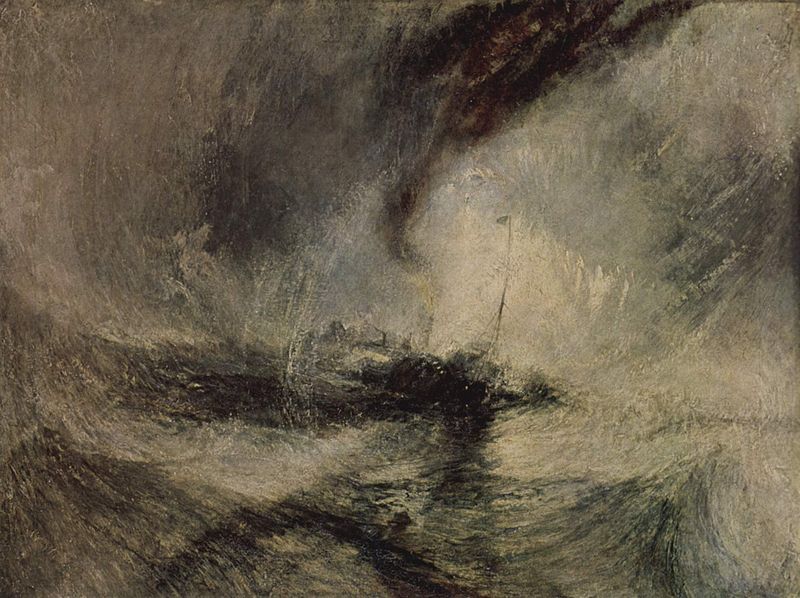 William Turner: Schneesturm auf dem Meer