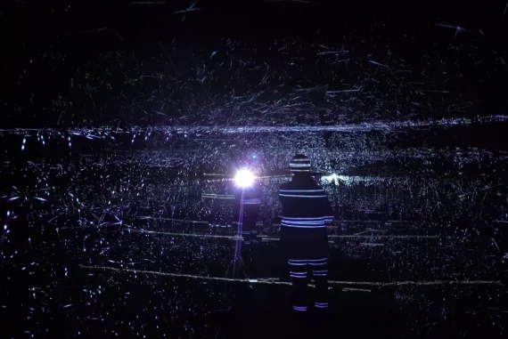 Lichtinstallation von Yasuhiro Chida